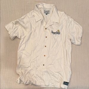 Bogey Boys White Casual Button Down Shirt